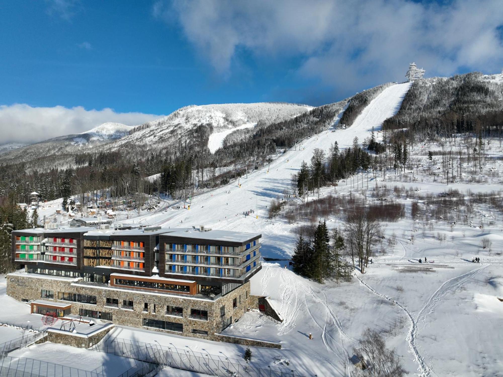 Wellness Hotel Vista Dolní Morava Esterno foto