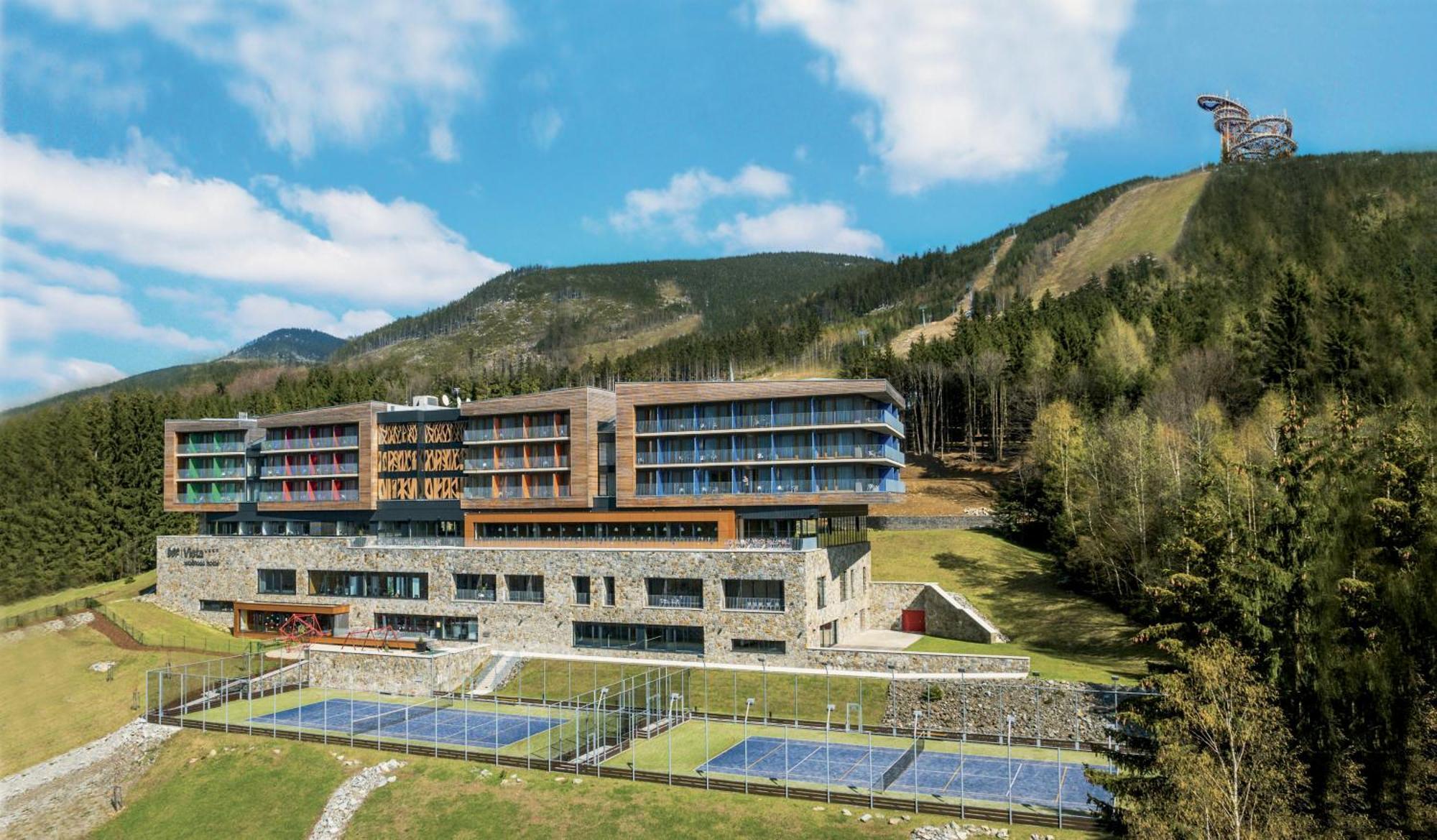 Wellness Hotel Vista Dolní Morava Esterno foto